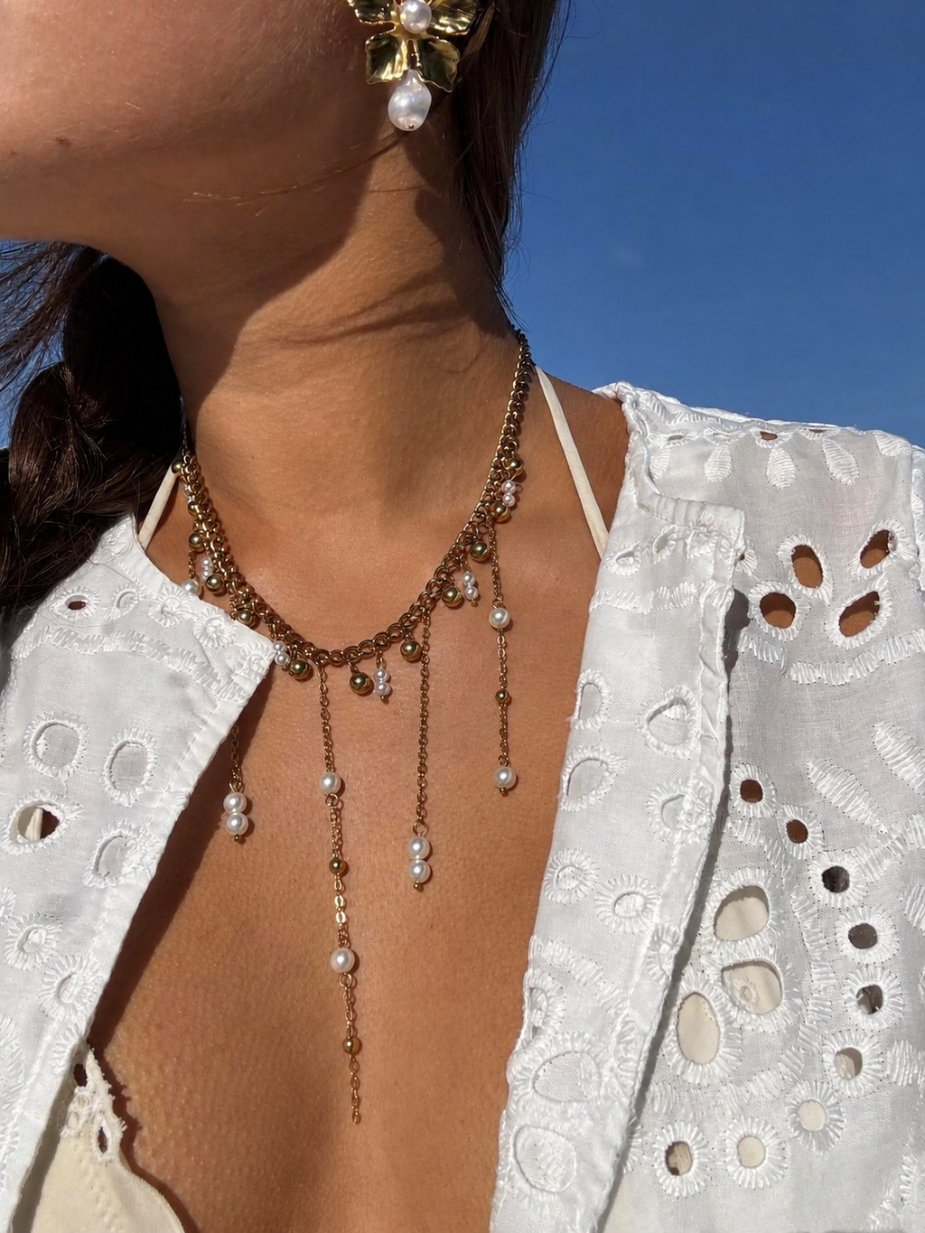 CÉLESTE CASCADE NECKLACE